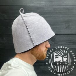 Шапка из овчины банная