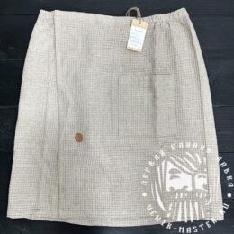 Килт банный из льна с хлопком
