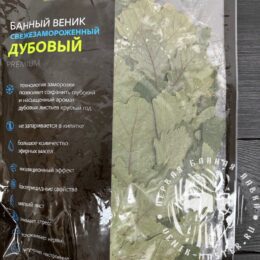 Дубовый веник свежемороженный №2